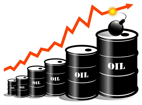 Baryłek ropy — Wektor stockowy