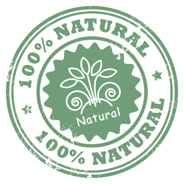 Natural Product stamp — Stock Vector