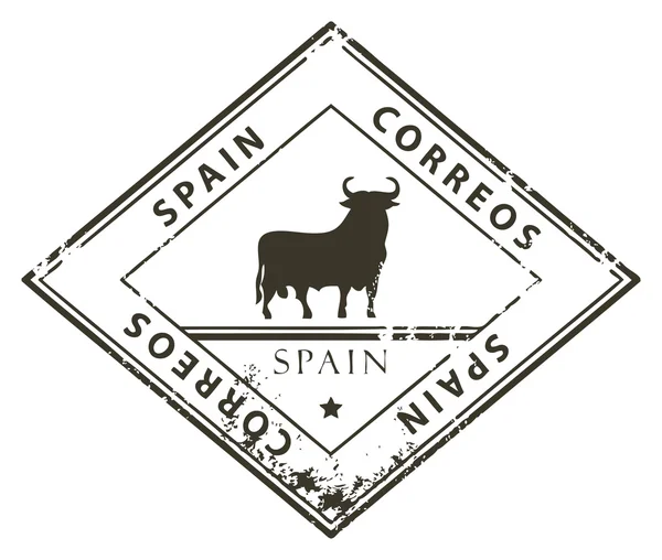 Spanje stempel — Stockvector