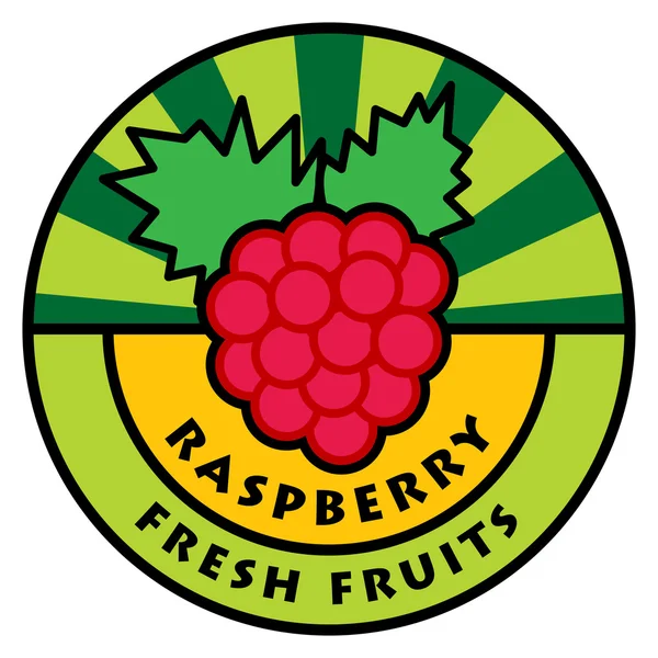 Fruit label — Stockvector