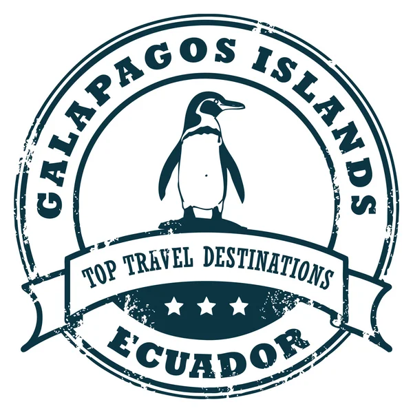 Galapagosl stempel — Stockvector