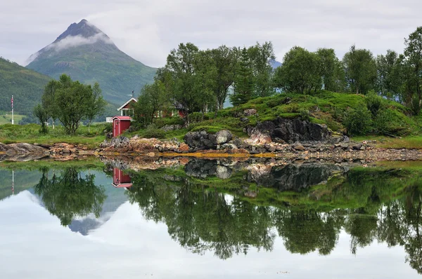 Paisagem nórdica — Fotografia de Stock