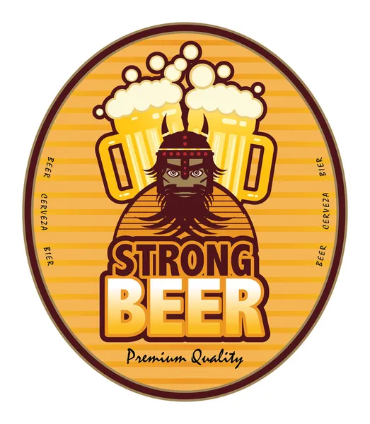 Two beer mugs — Stock Vector © _fla 16248537