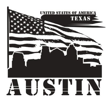 Texas austin etiketi