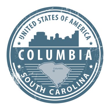 Güney carolina, columbia damgası