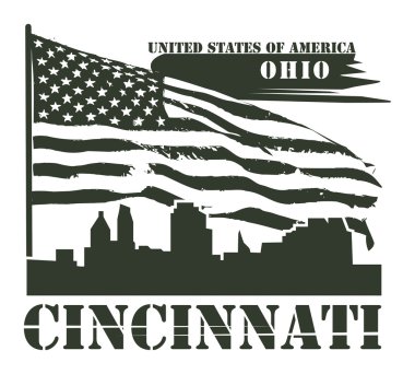Ohio, cincinnati etiketi