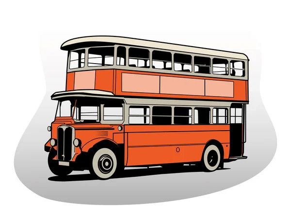 ロンドンのバス — ストックベクタ