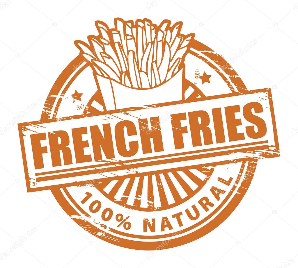 French fries stamp