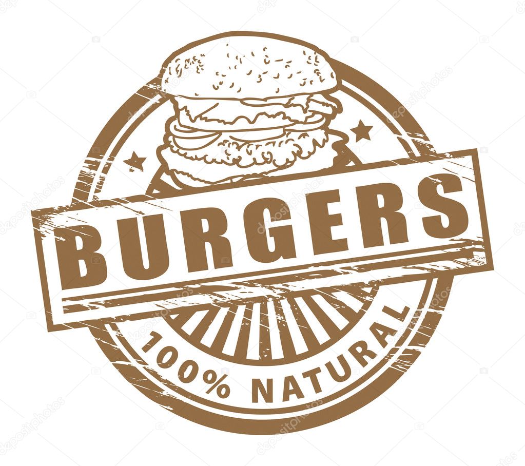 Burgers stamp