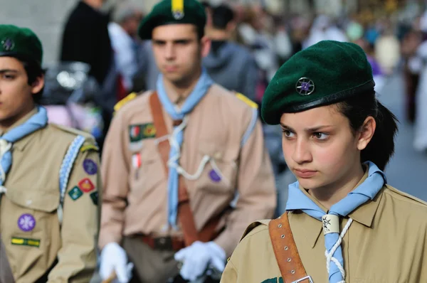 Procesión del Viernes Santo — Foto de Stock