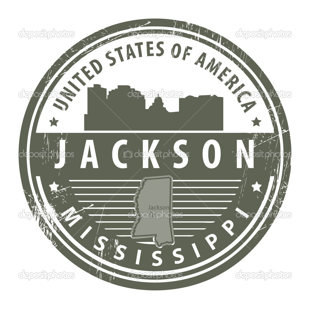 Mississippi, Jackson stamp