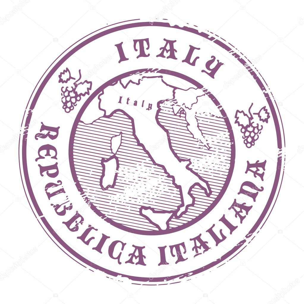 Italy stamp