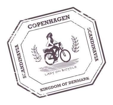 Kopenhag, Danimarka damgası