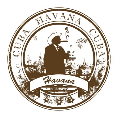 Küba, havana damgası