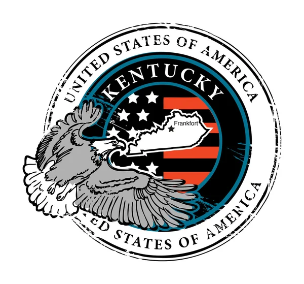 Kentucky stempel — Stockvector