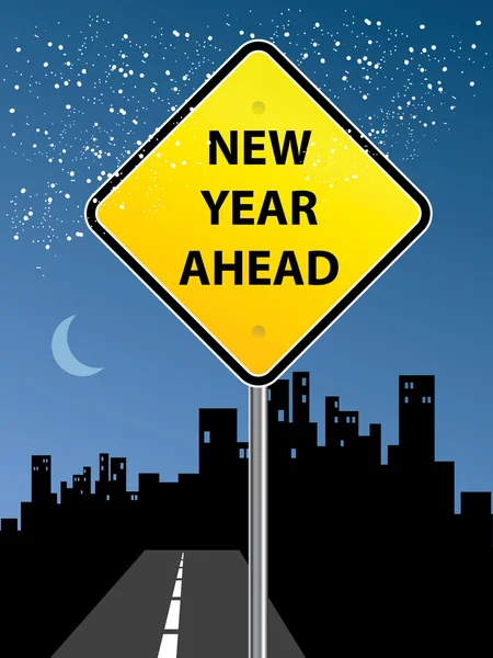 Nový rok znak — Stockový vektor