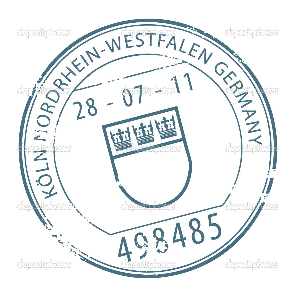Koln, Germany stamp