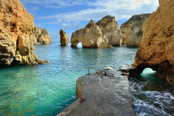 Playa en Portugal — Foto de Stock