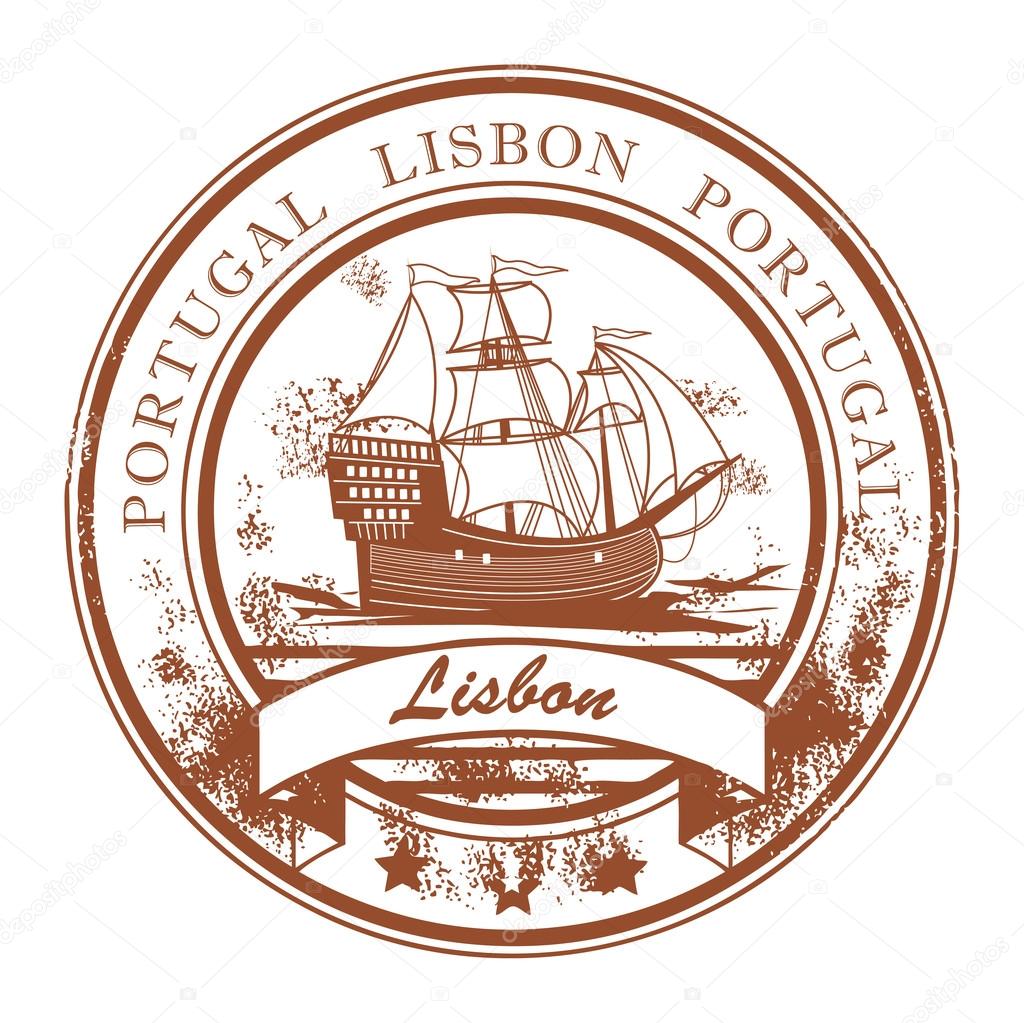 Lisbon, Portugal stamp