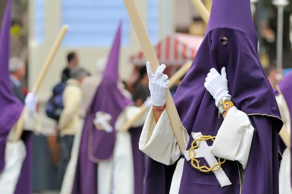 Procesión del Viernes Santo — Foto de Stock