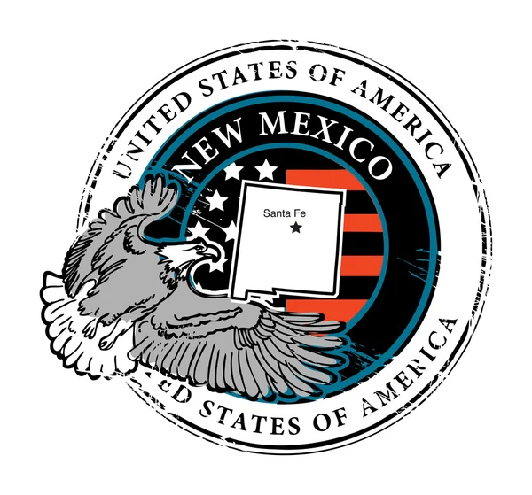 Nowy Meksyk pieczęć — Wektor stockowy