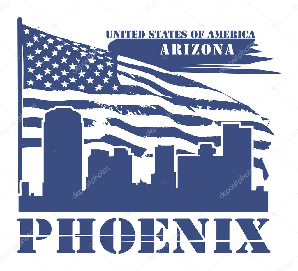 Arizona, Phoenix stamp