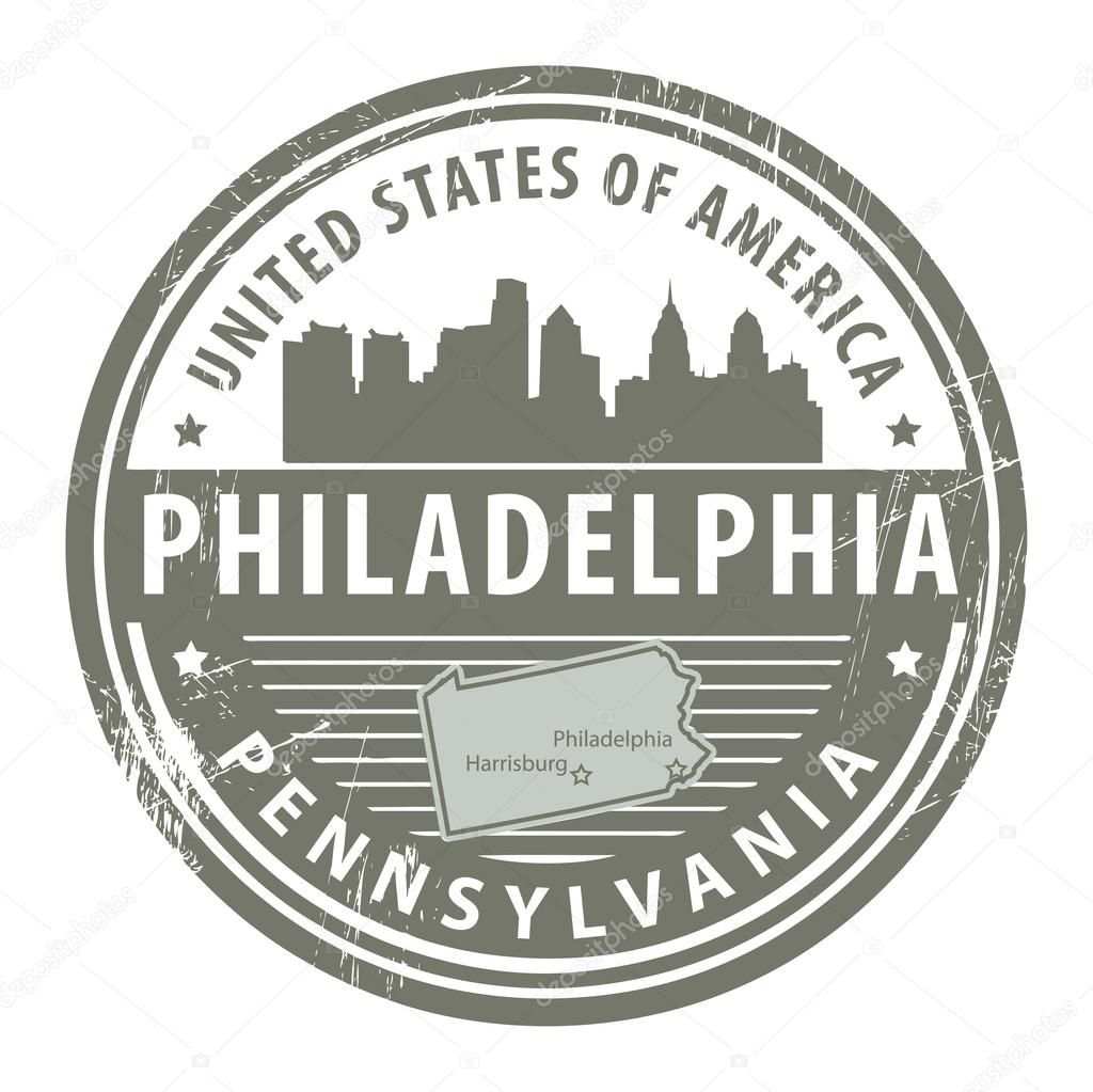 Pennsylvania, Philadelphia stamp