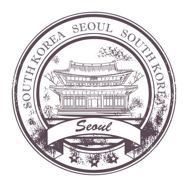 Seoul, Güney Kore damgası