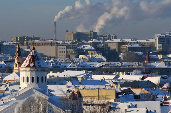 Vilnius old town cityscape — Stock Photo, Image