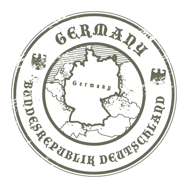 Germany stamp — Stock Vector