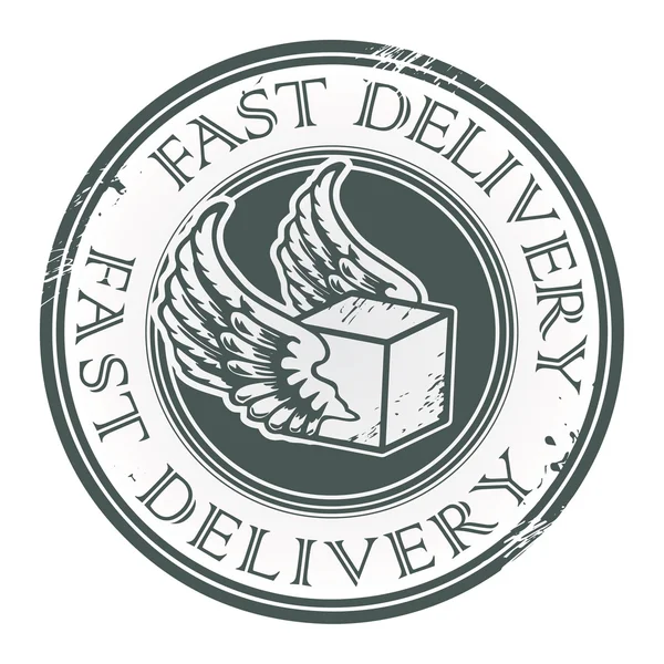 Fast Delivery stamp — Stock Vector