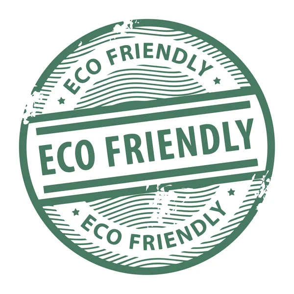 Eco przyjazny pieczęć — Wektor stockowy