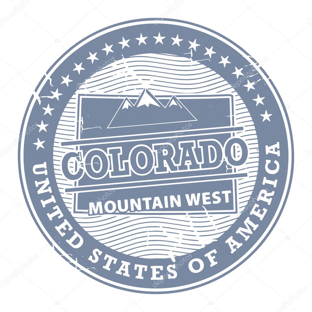 Colorado, Mountain West stamp