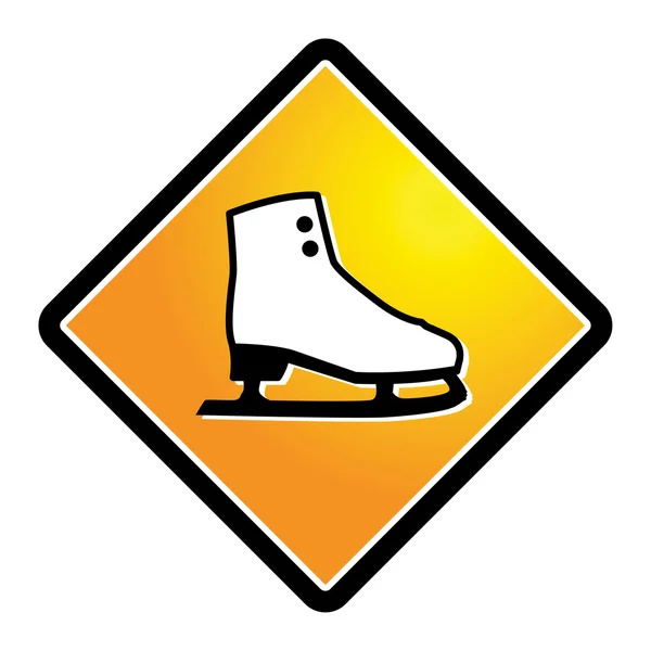 Skate boty značka — Stockový vektor