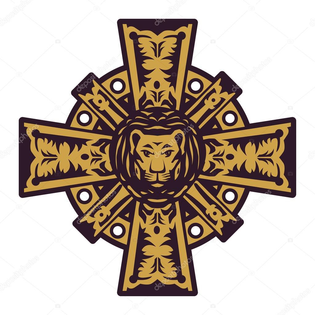 Free Free Lion Cross Svg 823 SVG PNG EPS DXF File