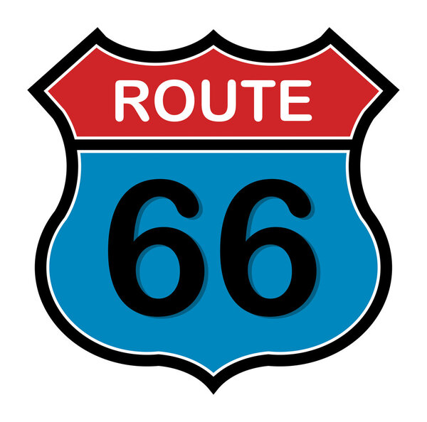 Route 66 sign