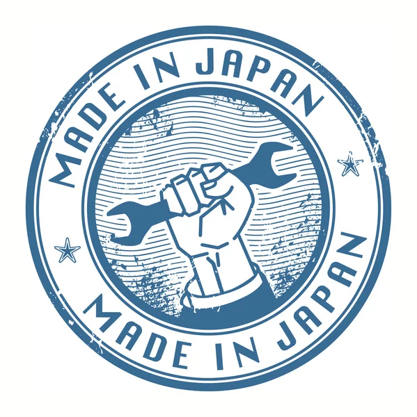 Made in Japan stamp — Stock Vector