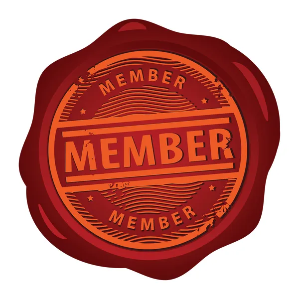 Member stamp — Stock Vector