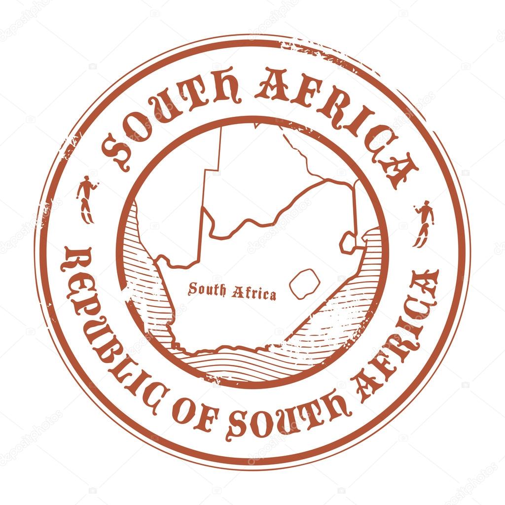 South Africa stamp