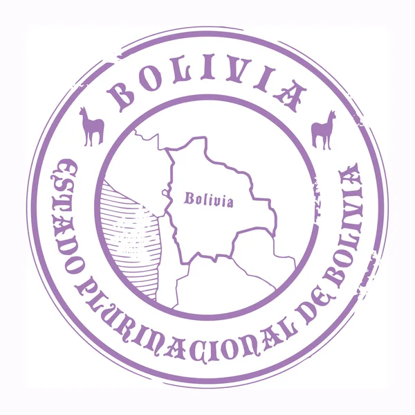 Боливийская марка — стоковый вектор