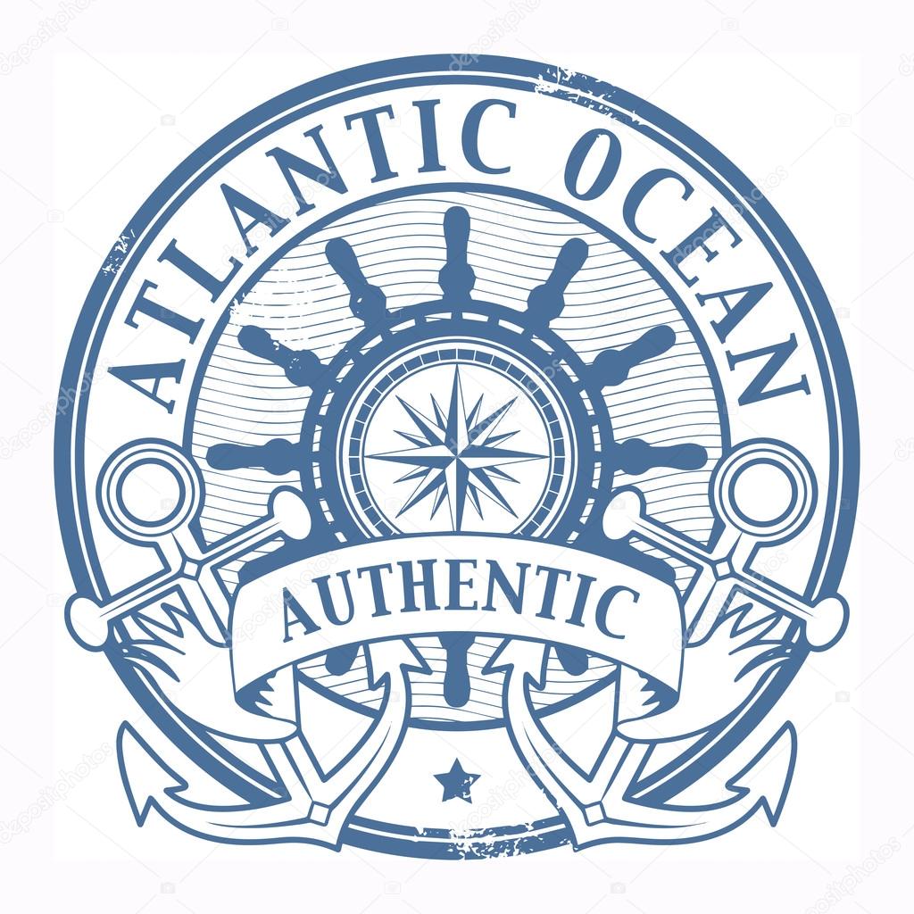 Atlantic Ocean stamp