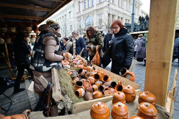 Feira Kaziuko em Vilnius — Fotografia de Stock