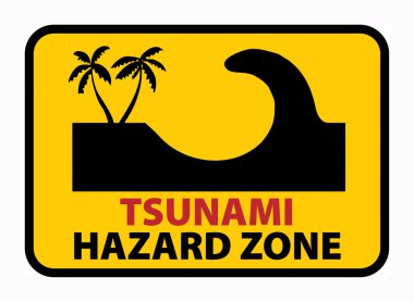 tsunami tehlikesi bölgesi