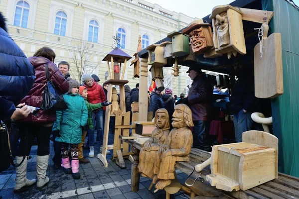 Казюко ярмарка в Вильнюсе — стоковое фото