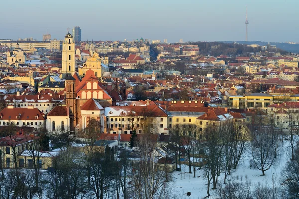 Vilnius gamla stan stadsbild — Stockfoto