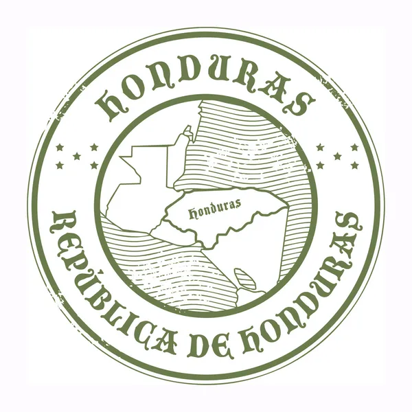 Honduras stempel — Stockvector