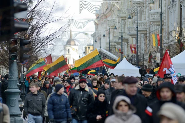 リトアニアの独立記念日 — ストック写真