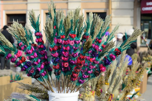 Palm Sunday in VIlnius — Stock Photo, Image