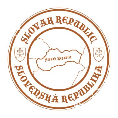 Slovak Cumhuriyeti damgası