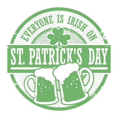 St patrick s gün damgası